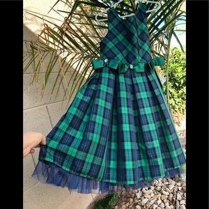 🎁 NWOT dollie & me Girls Holiday Dress size 7